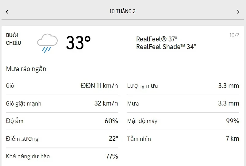 Dự báo thời tiết TPHCM hôm nay 10/2 và ngày mai 11/2/2022: nắng dịu, chiều có mưa rào 2