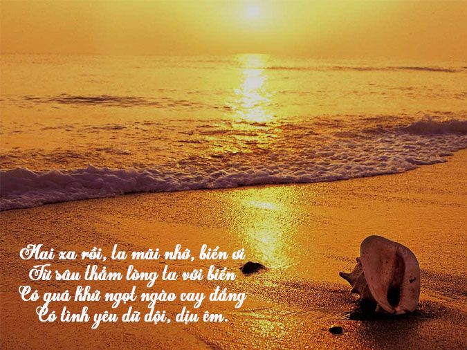 Những b&agrave;i thơ hay về biển đong đầy nhiều cảm x&uacute;c 1