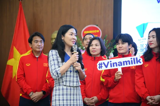 Vinamilk thưởng 1 tỷ đồng mừng kỳ tích lịch sử của đội tuyển bóng đá nữ Việt Nam 3