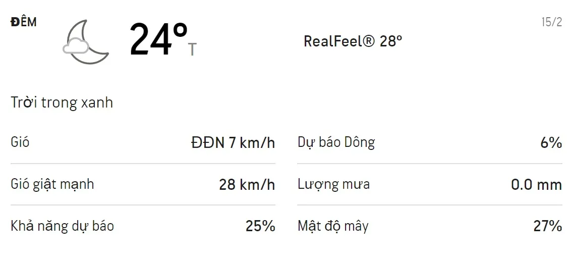 Dự báo thời tiết TPHCM 3 ngày tới (15/2 - 17/2/2022): Trưa chiều có mưa 2