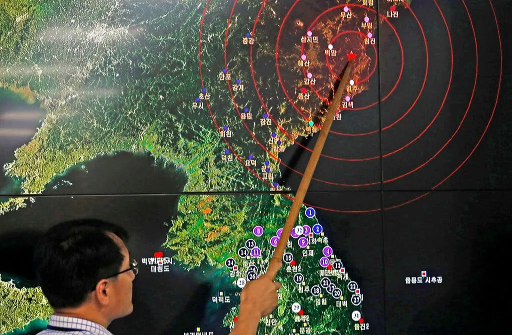 Tiếp tục xuất hiện loạt rung chấn gần địa điểm thử hạt nhân của Triều Tiên 
