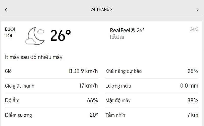 Dự báo thời tiết TPHCM hôm nay 23/2 và ngày mai 24/2/2022: trời mát, nắng nhẹ, lượng UV ở mức 10 6