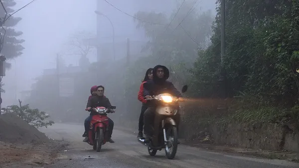 Dự báo thời tiết ngày mai 24/2/2022: Quảng Bình đến Thừa Thiên Huế có mưa rải rác, trời rét đậm 1