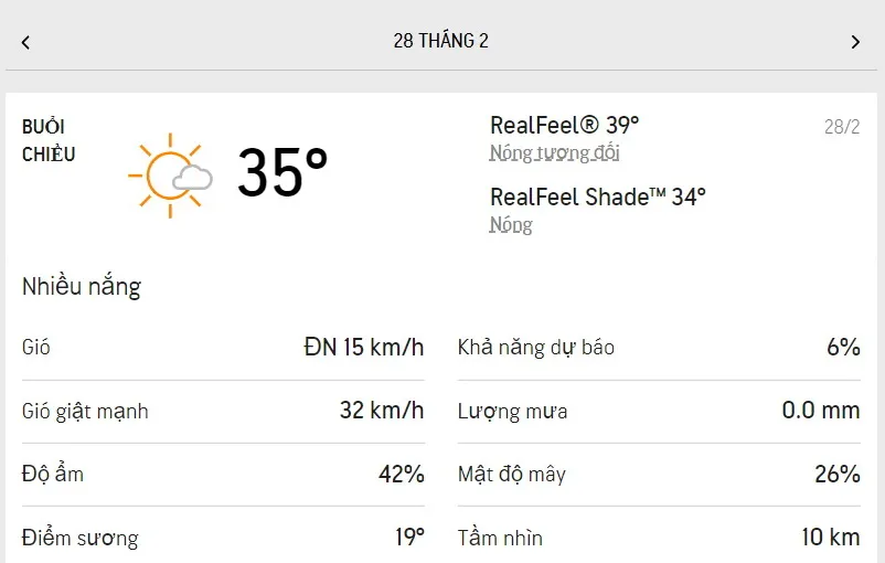 Dự báo thời tiết TPHCM hôm nay 27/2 và ngày mai 28/2/2022: nắng và mây xen kẻ, lượng UV nguy hại 5