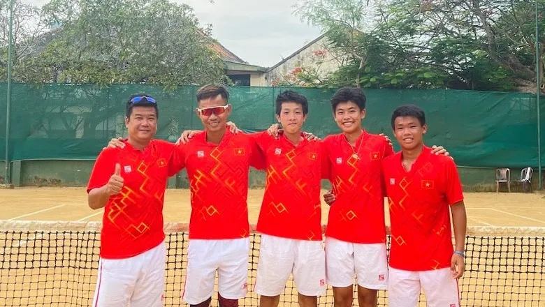 ĐT quần vợt nam Việt Nam dự vòng play-offs Davis Cup nhóm II 2022