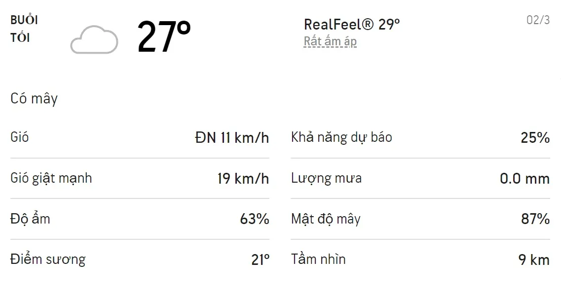 Dự báo thời tiết TPHCM hôm nay 1/3 và ngày mai 2/3/2022: Trời nhiều nắng không mưa 6