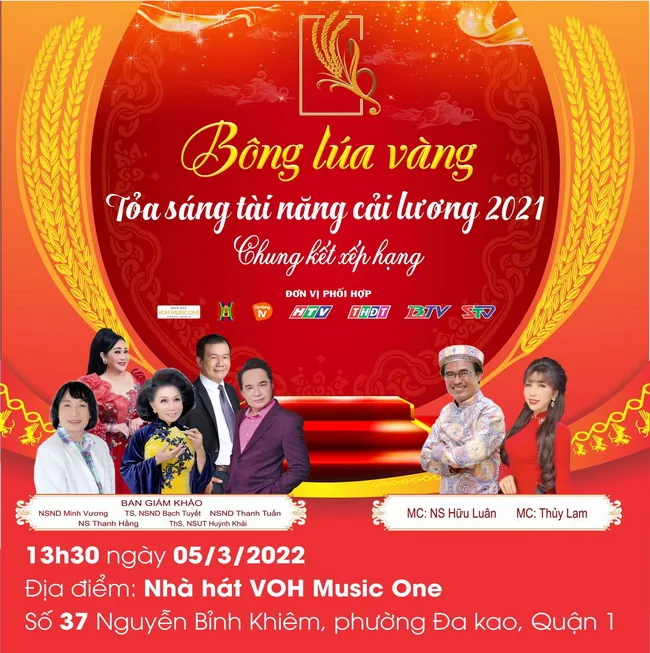 Tin nóng sáng 5/3: Bông Lúa Vàng 2021 - Những tài năng cải lương sẵn sàng tỏa sáng 1