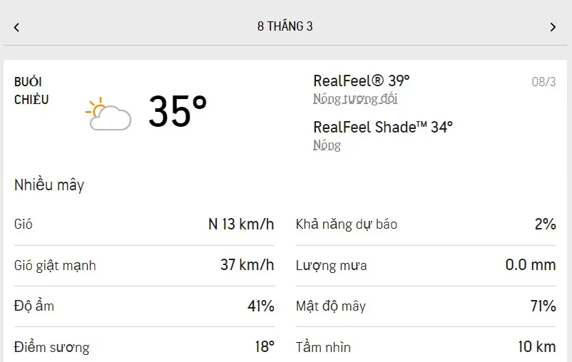 Dự báo thời tiết TPHCM hôm nay 8/3 và ngày mai 9/3/2022: trời có mây nhưng lượng UV vẫn ở mức 9 2