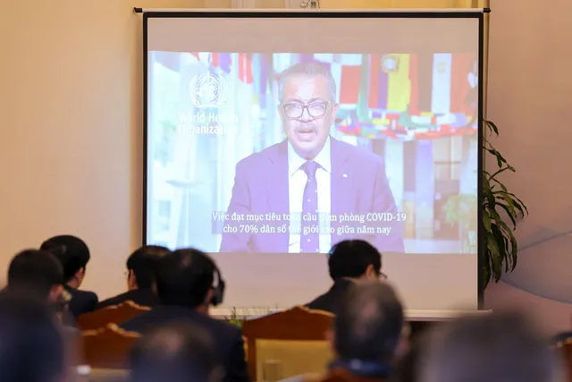 Thủ tướng Phạm Minh Chính gặp mặt cảm ơn các đối tác quốc tế đã hỗ trợ vaccine phòng COVID-19 3