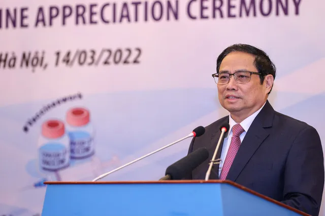 Thủ tướng Phạm Minh Chính gặp mặt cảm ơn các đối tác quốc tế đã hỗ trợ vaccine phòng COVID-19 1