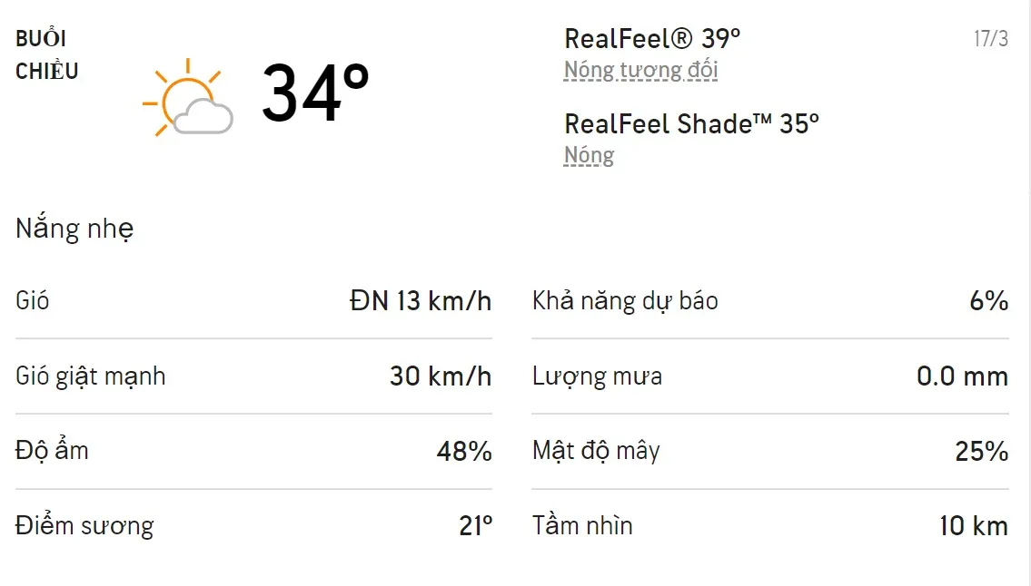 Dự báo thời tiết TPHCM hôm nay 17/3 và ngày mai 18/3/2022: Trời nắng nhẹ không mưa 2