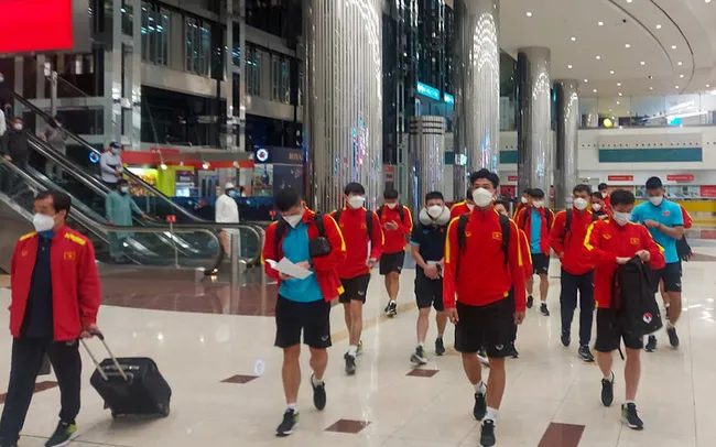 ĐT Việt Nam tiếp tục có thêm ca nhiễm Covid-19 - U23 Việt Nam đã có mặt tại UAE