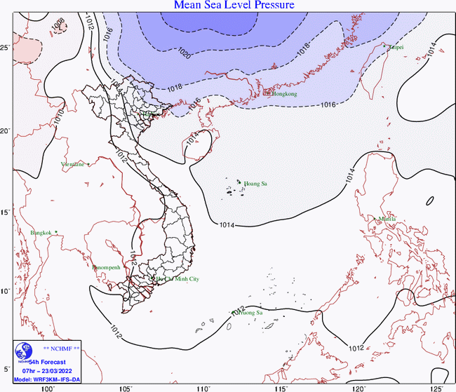Dự báo thời tiết ngày mai 23/3/2022: Bắc bộ trời rét 1