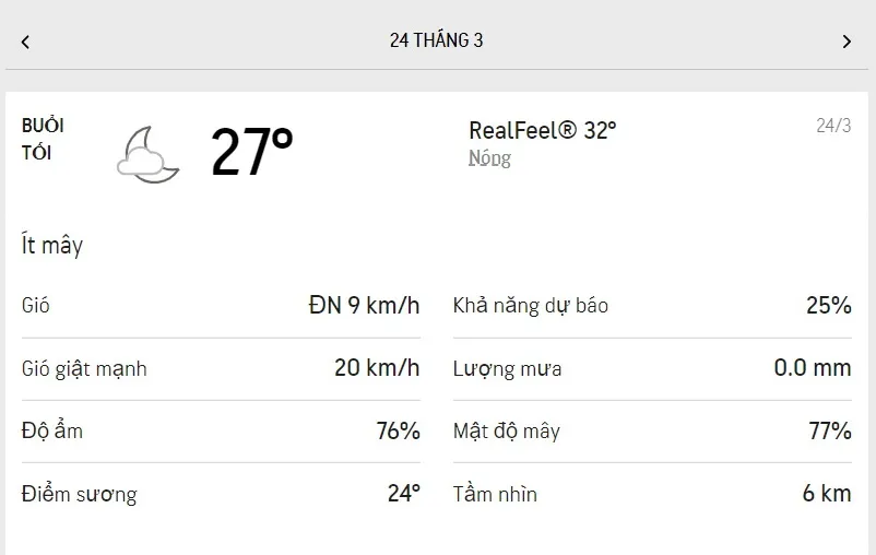Dự báo thời tiết TPHCM hôm nay 24/3 và ngày mai 25/3/2022: mây và nắng từng cơn, lượng UV cực kỳ ngu 3
