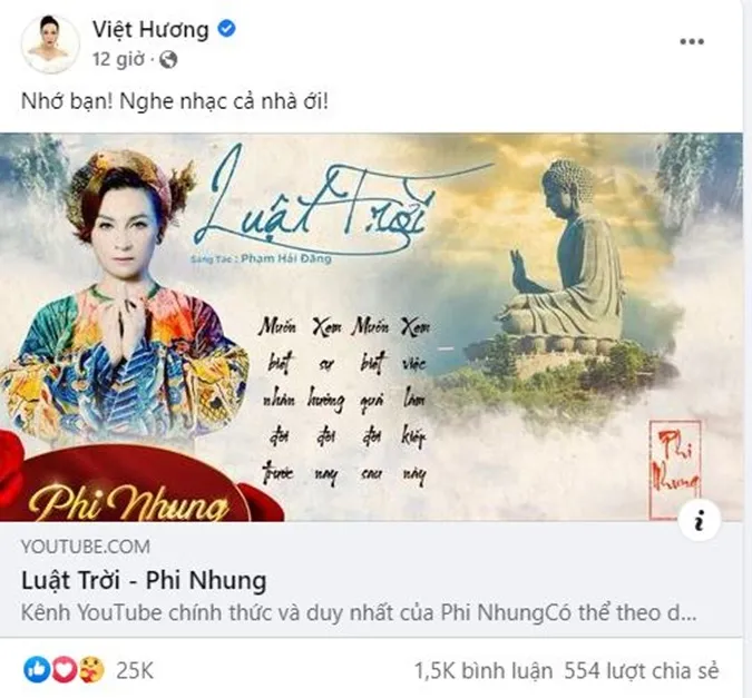 Việt Hương và con gái Wendy có động thái nhắc đến Phi Nhung khiến người hâm mộ xót xa 2