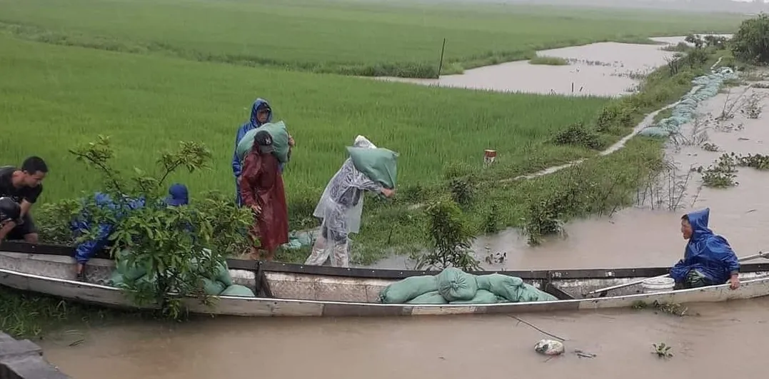 Thừa Thiên - Huế: hơn 15.000 ha lúa có nguy cơ mất trắng do mưa lũ