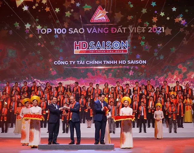 Giải thưởng Sao Vàng đất Việt tôn vinh thương hiệu HD SAISON 1