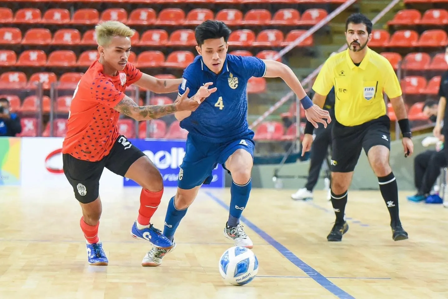 ĐT futsal Việt Nam hòa trận ra quân Giải Futsal Đông Nam Á 2022