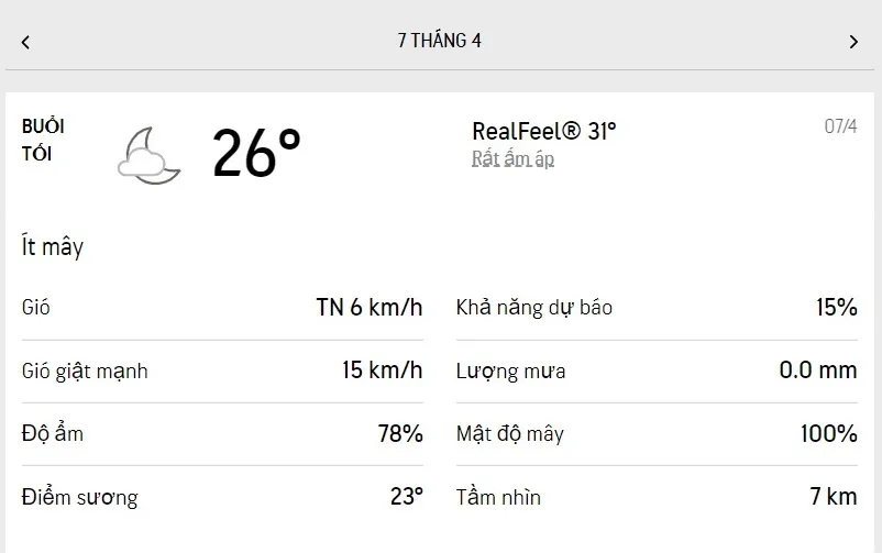 Dự báo thời tiết TPHCM hôm nay 6/4 và ngày mai 7/4/2022: trời nắng, cuối chiều có mưa dông 6