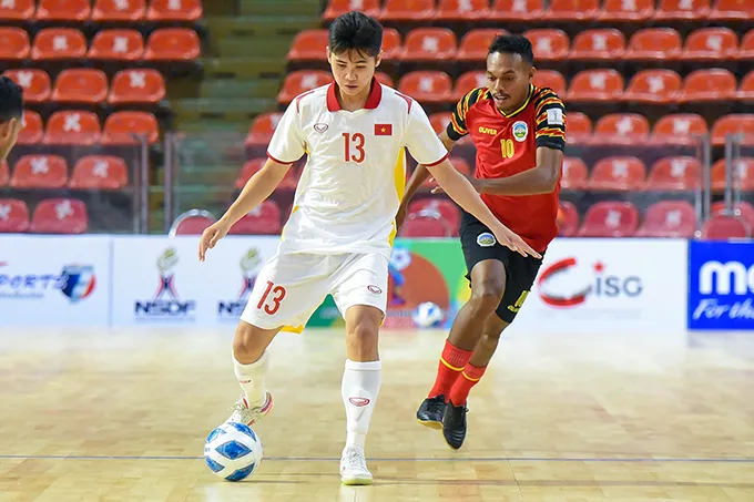 ĐT Việt Nam đè bẹp Đông Timor - Australia thảm bại tại Giải futsal Đông Nam Á