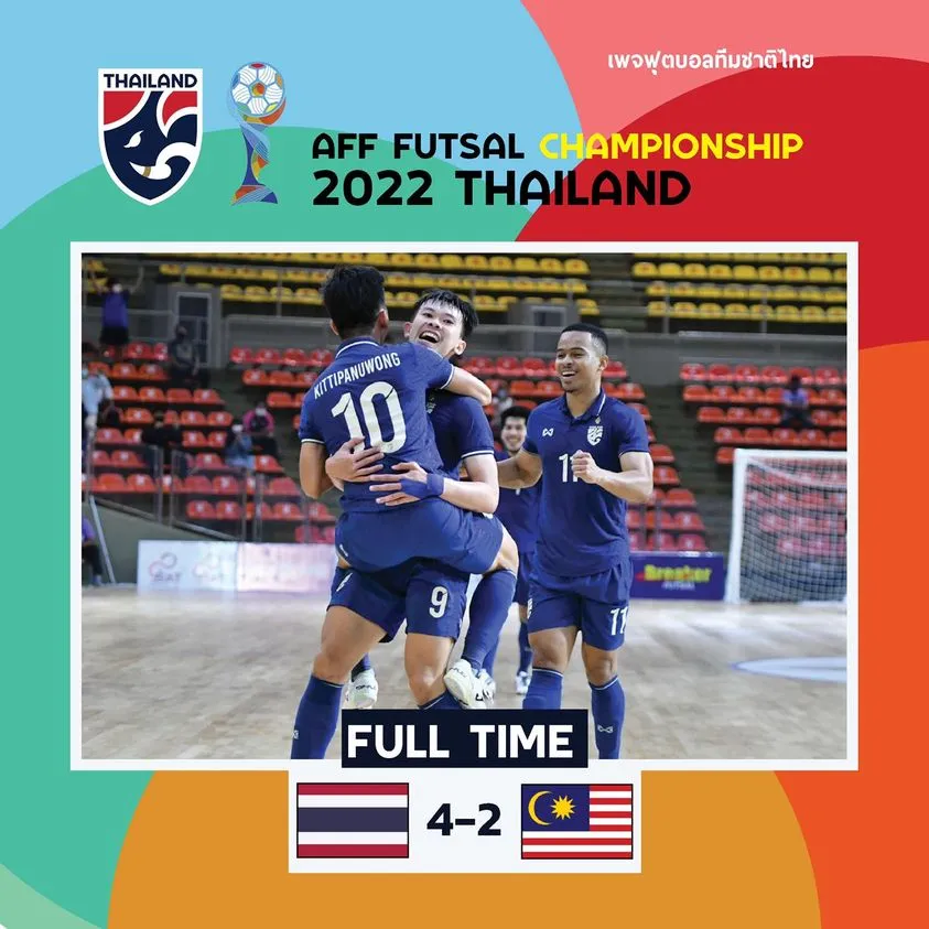 ĐT futsal Việt Nam gặp Thái Lan tại bán kết Giải futsal Đông Nam Á 2022