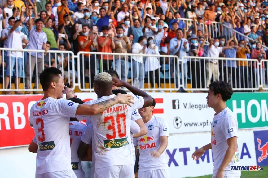 Hà Nội FC đè bẹp CAND - SLNA bị đội hạng Nhất loại tại Cup Quốc gia 2022