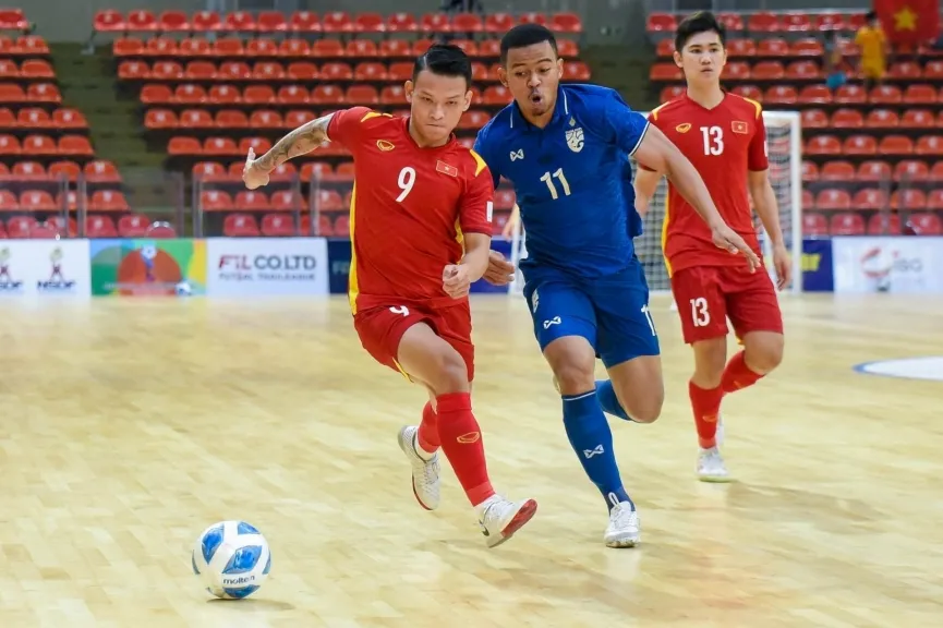 Việt Nam không thể tạo bất ngờ trước Thái Lan tại bán kết Giải Futsal Đông Nam Á 2022