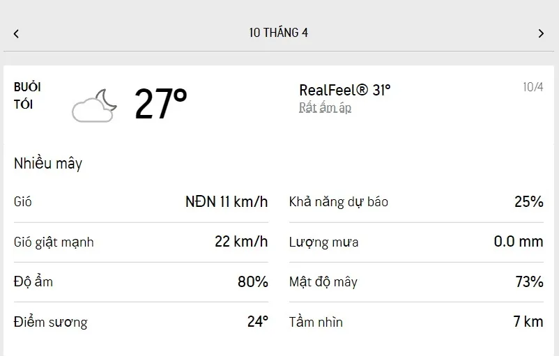 Dự báo thời tiết TPHCM hôm nay 10/4 và ngày mai 11/4/2022: trời nắng dịu, có thể có mưa rào rải rác 3