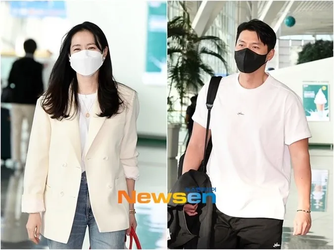 Hyun Bin và Son Ye Jin xuất hiện tại sân bay, lên đường sang Mỹ hưởng tuần trăng mật 3