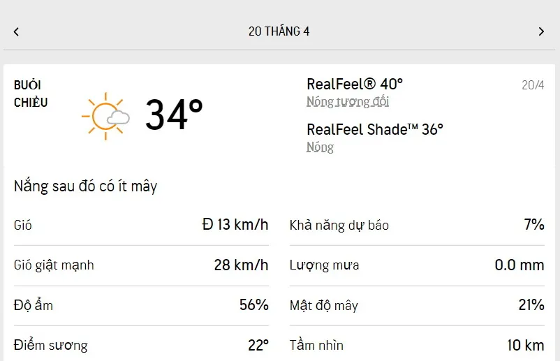 Dự báo thời tiết TPHCM hôm nay 19/4 và ngày mai 20/4/2022: nhiều nắng, ít mây, trời khô nóng 5