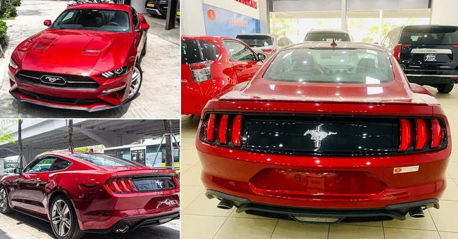 Cùng ngắm qua chiếc Ford Mustang Premium 2021 đang hiện diện tại Hà Nội 1