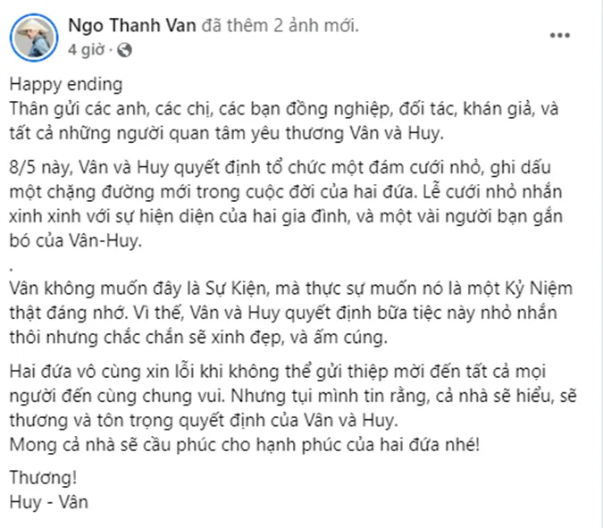 Hé lộ thông tin về đám cưới cổ tích của Ngô Thanh Vân và Huy Trần, Jun Phạm là khách mời đầu tiên 4