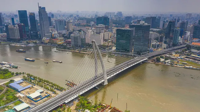 Khánh thành cầu Thủ Thiêm 2 nối nhịp đôi bờ sông Sài Gòn