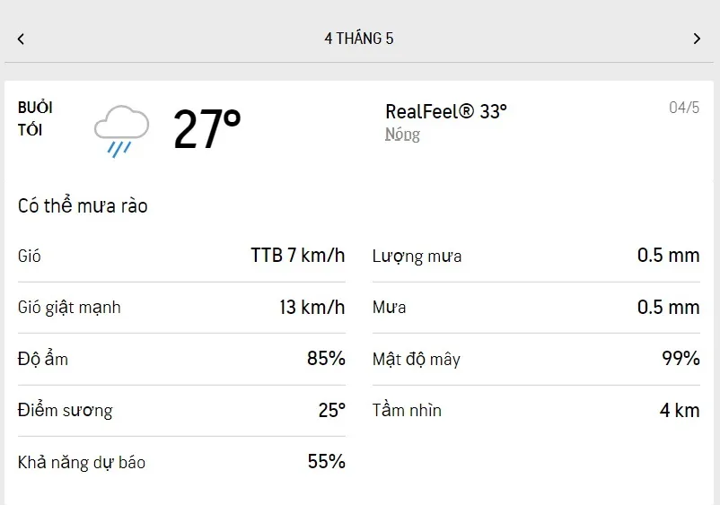 Dự báo thời tiết TPHCM hôm nay 3/5 và ngày mai 4/5/2022: nắng dịu, nhiều mưa dông 6