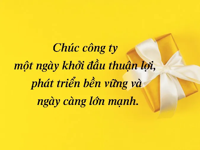 Top 40 lời chúc mừng ngày thành lập công ty hay và ý nghĩa nhất 2