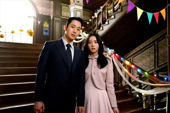 Jisoo và Jung Hae In hội ngộ cùng dàn sao Snowdrop, hiếm hoi chung khung hình khiến fan thích thú 11