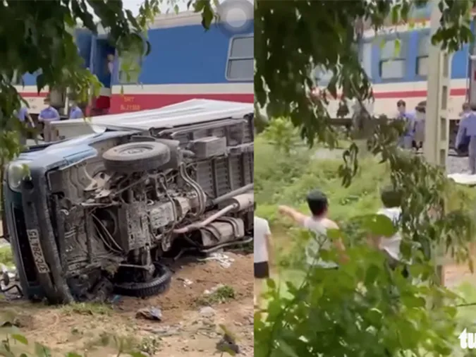 Tin nhanh chiều 4/5: Tàu hỏa húc văng xe tải, 2 người thương vong tại Nghệ An 1