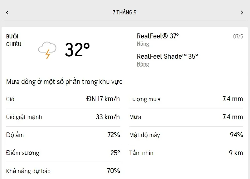 Dự báo thời tiết TPHCM hôm nay 7/5 và ngày mai 8/5/2022: nắng dịu, giữa trưa có mưa dông rải rác 2