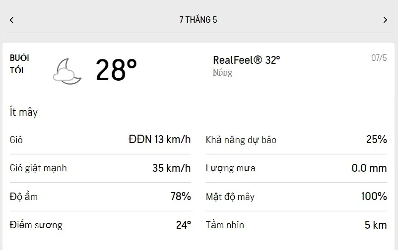 Dự báo thời tiết TPHCM hôm nay 7/5 và ngày mai 8/5/2022: nắng dịu, giữa trưa có mưa dông rải rác 3