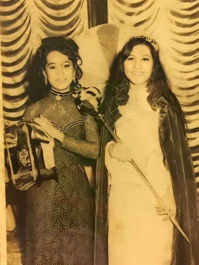 Visual của phụ huynh Sao Việt thời trẻ: Mẹ là Á hậu những năm 70, bố lai Tây cực kỳ phong độ 2