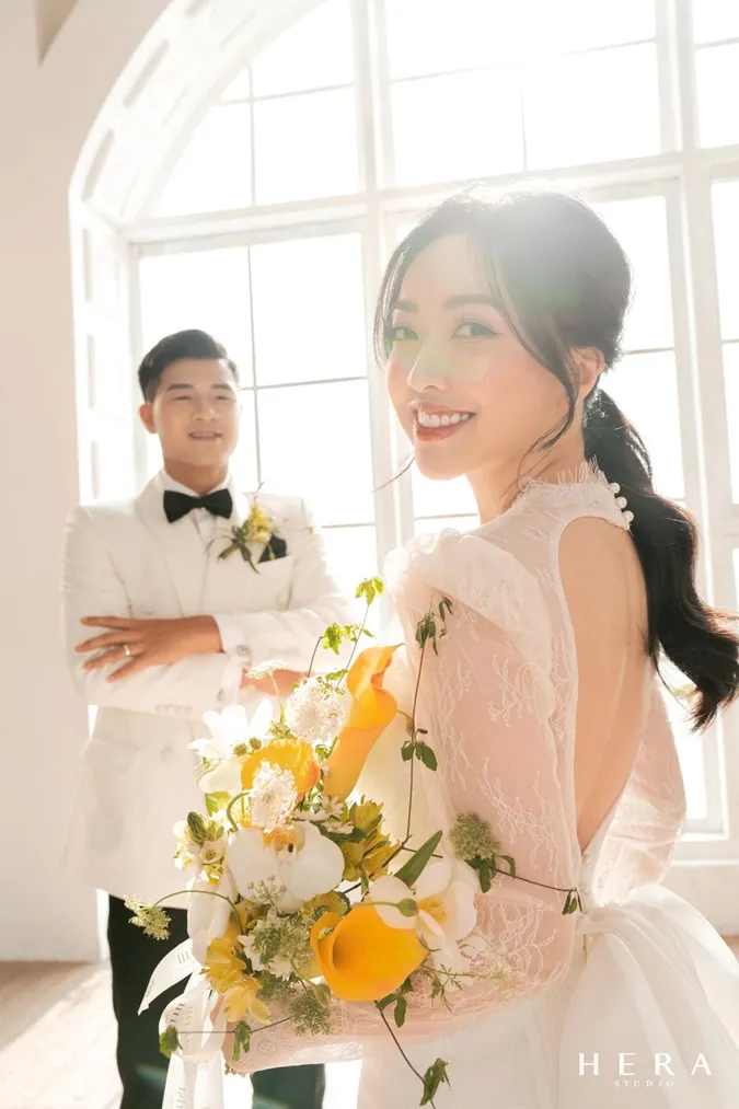Bộ ảnh cưới ‘đẹp như mơ’ của Hà Đức Chinh và bạn gái khiến công chúng say đắm 14