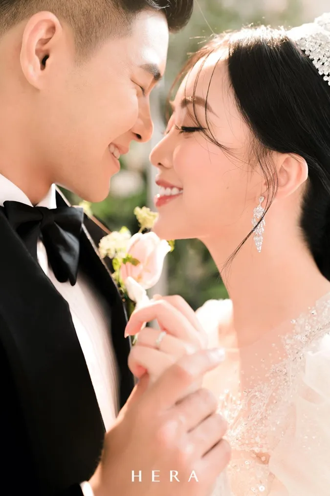 Bộ ảnh cưới ‘đẹp như mơ’ của Hà Đức Chinh và bạn gái khiến công chúng say đắm 15