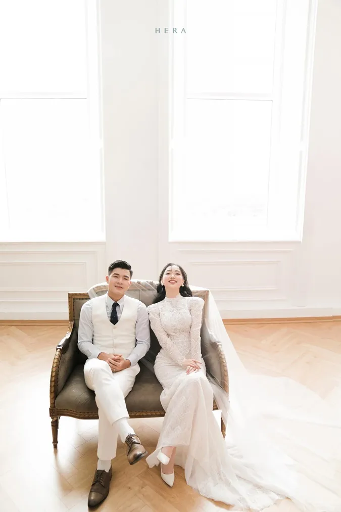 Bộ ảnh cưới ‘đẹp như mơ’ của Hà Đức Chinh và bạn gái khiến công chúng say đắm 13