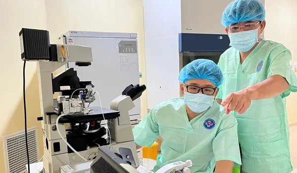 Hai ca thụ thai thành công bằng quy trình ROSI đầu tiên tại Việt Nam 1