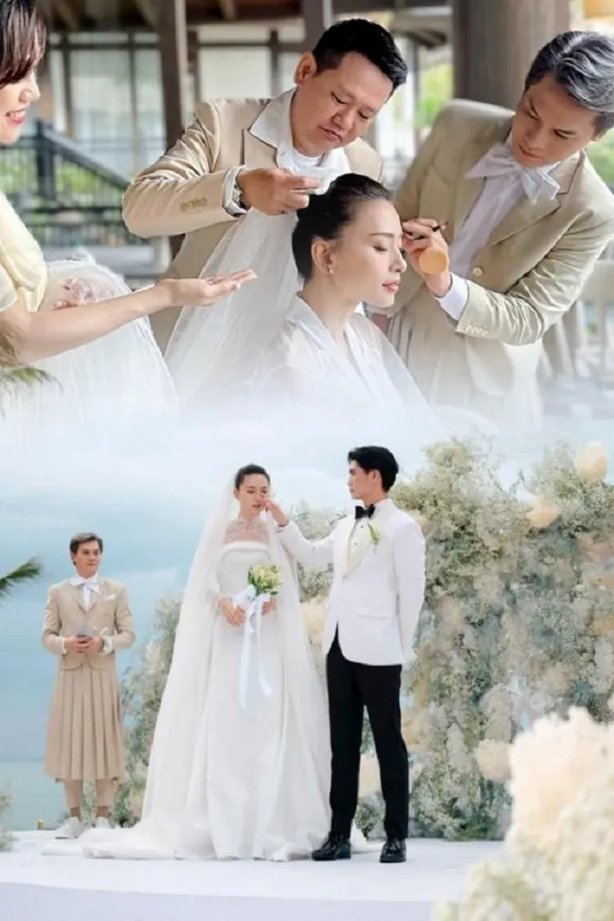 Nam Trung lần đầu tiên lên tiếng về bộ trang phục “giựt spotlight” trong đám cưới Ngô Thanh Vân 4