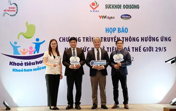 Khỏe tiêu hóa – Khỏe hơn mỗi ngày” - chương trình truyền thông đặc biệt hướng đến Ngày tiêu hóa thế 1