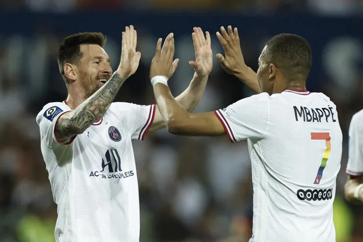 PSG mở tiệc bàn thắng trên sân Montpellier - Messi lần đầu lập cú đúp tại Ligue 1