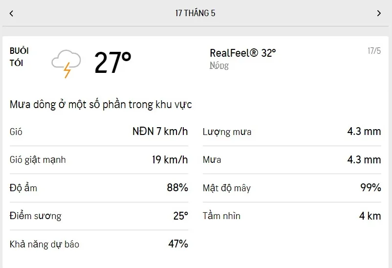 Dự báo thời tiết TPHCM hôm nay 17/5 và ngày mai 18/5/2022: gió nhẹ, trời dịu nắng, mưa dông rải rác 3