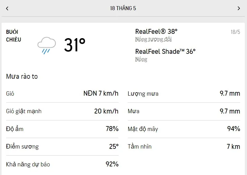 Dự báo thời tiết TPHCM hôm nay 17/5 và ngày mai 18/5/2022: gió nhẹ, trời dịu nắng, mưa dông rải rác 5