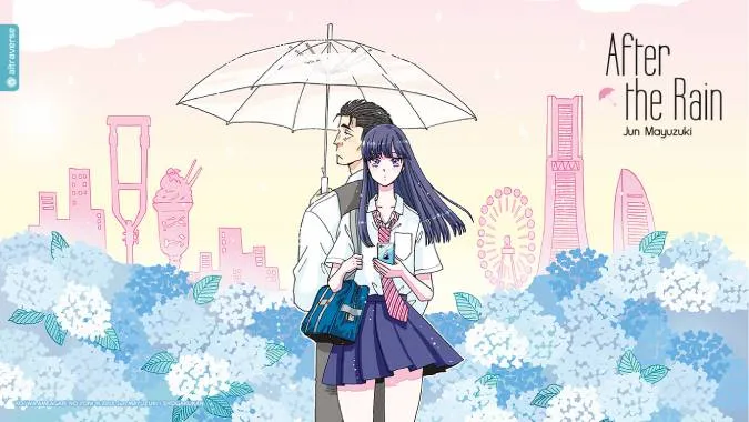 Tình Yêu Như Bầu Trời Sau Cơn Mưa bộ anime romance học đường